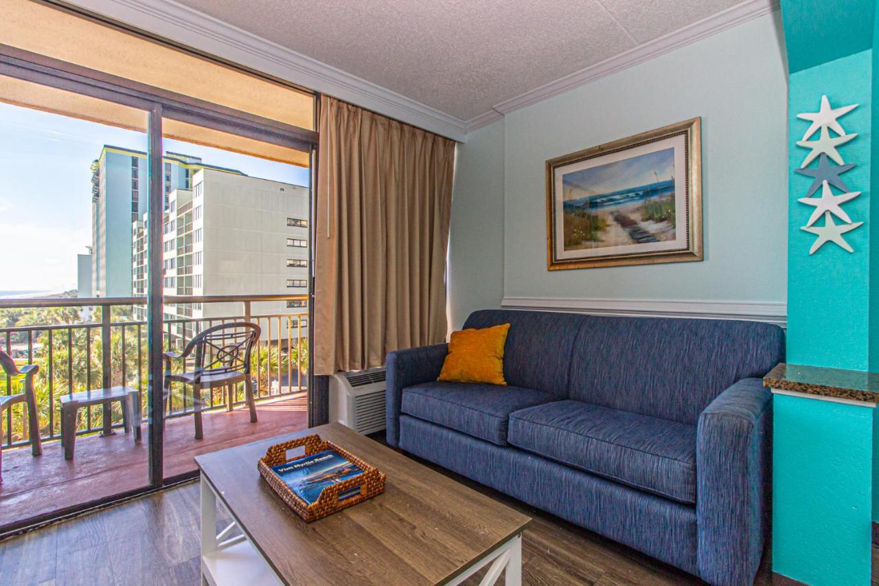 Oversized Ocean View Queen Suite With Beautiful Fireplace And Accents - Sleeps 4 Guests! 미를 비치 외부 사진